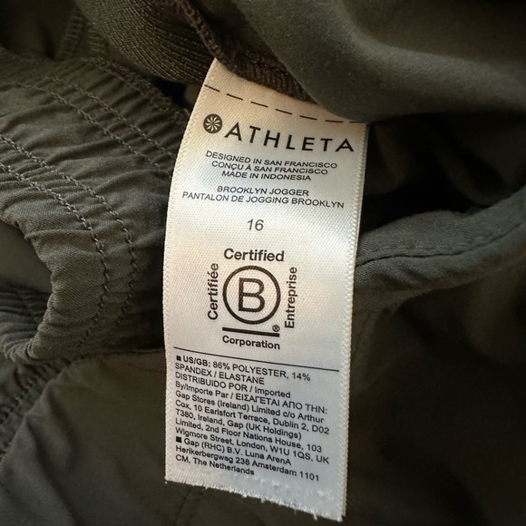 ATHLETA Women’s Brooklyn jogger size 16 - Picture 5 of 6